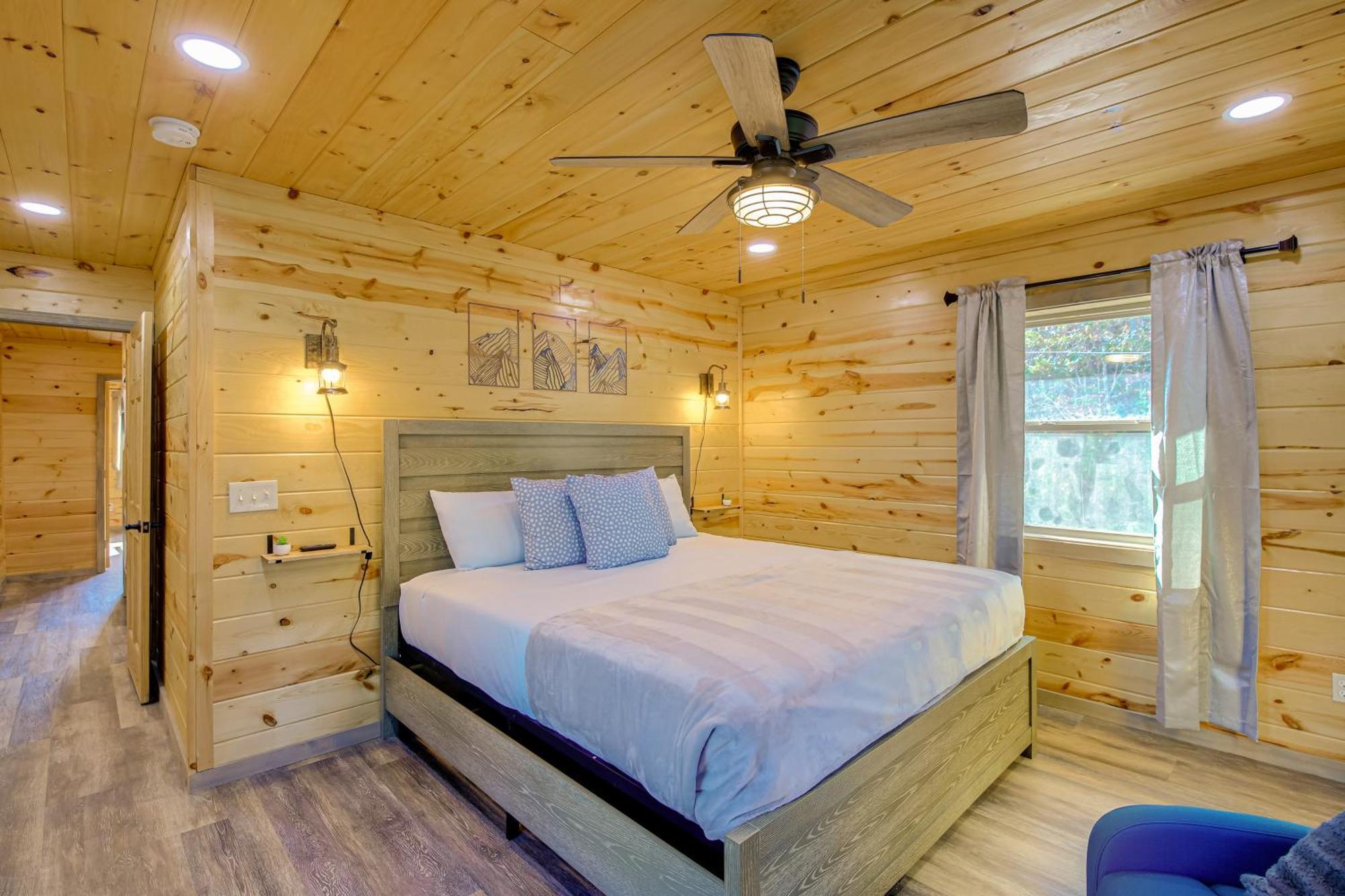 Gatlinburg Cabin With Game Room, Hot Tub And Mtn Views Экстерьер фото