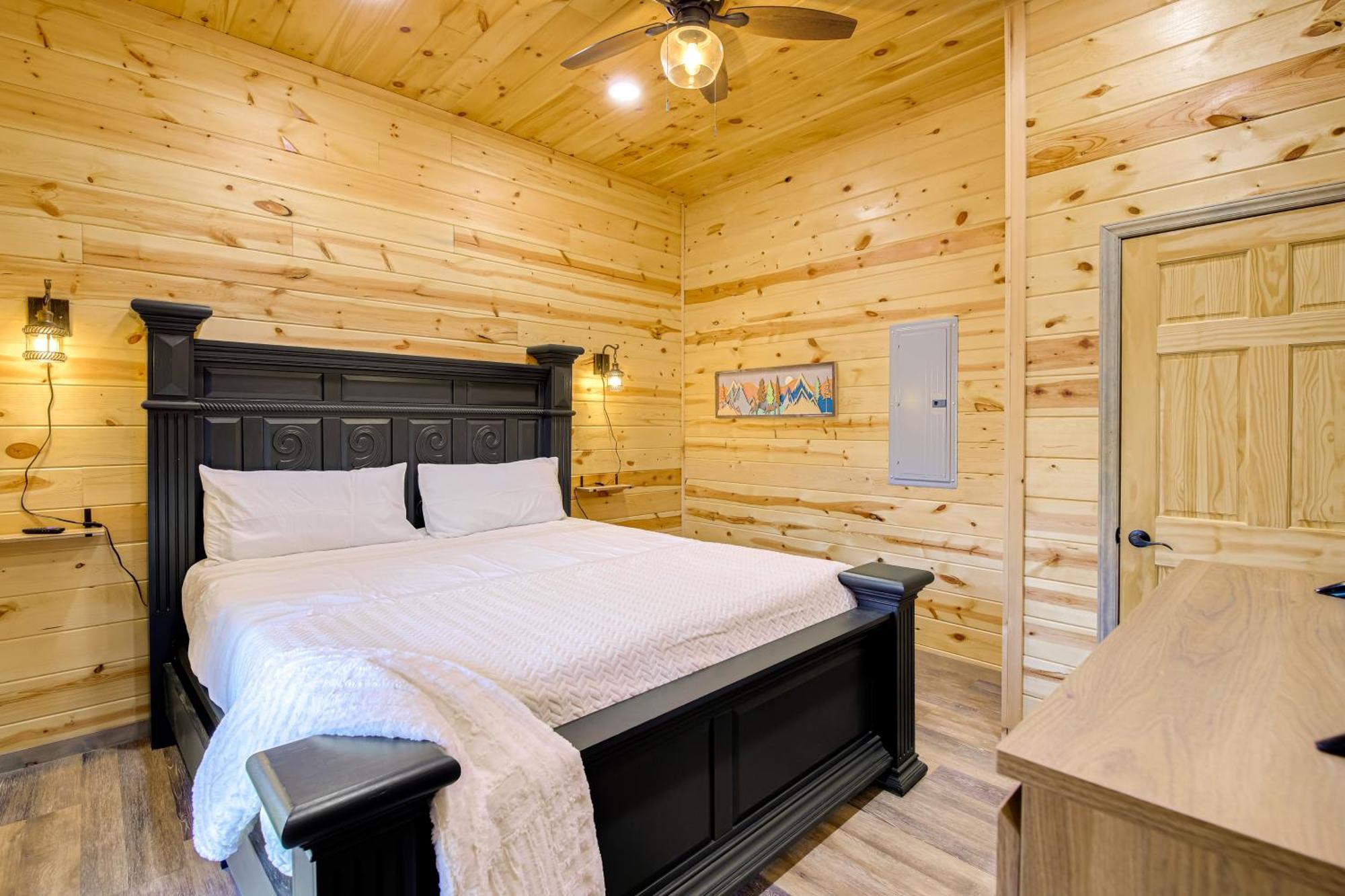 Gatlinburg Cabin With Game Room, Hot Tub And Mtn Views Экстерьер фото