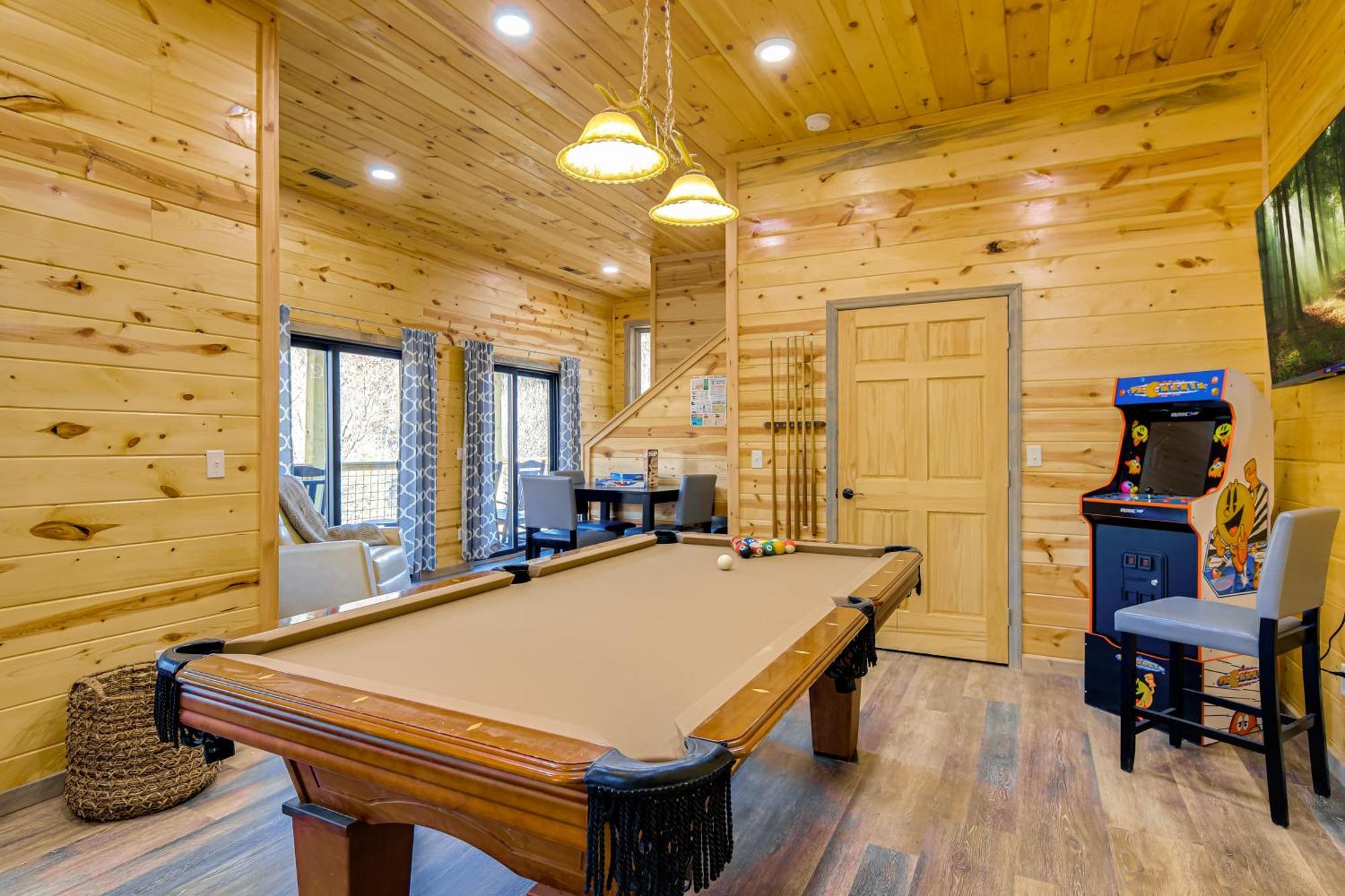 Gatlinburg Cabin With Game Room, Hot Tub And Mtn Views Экстерьер фото