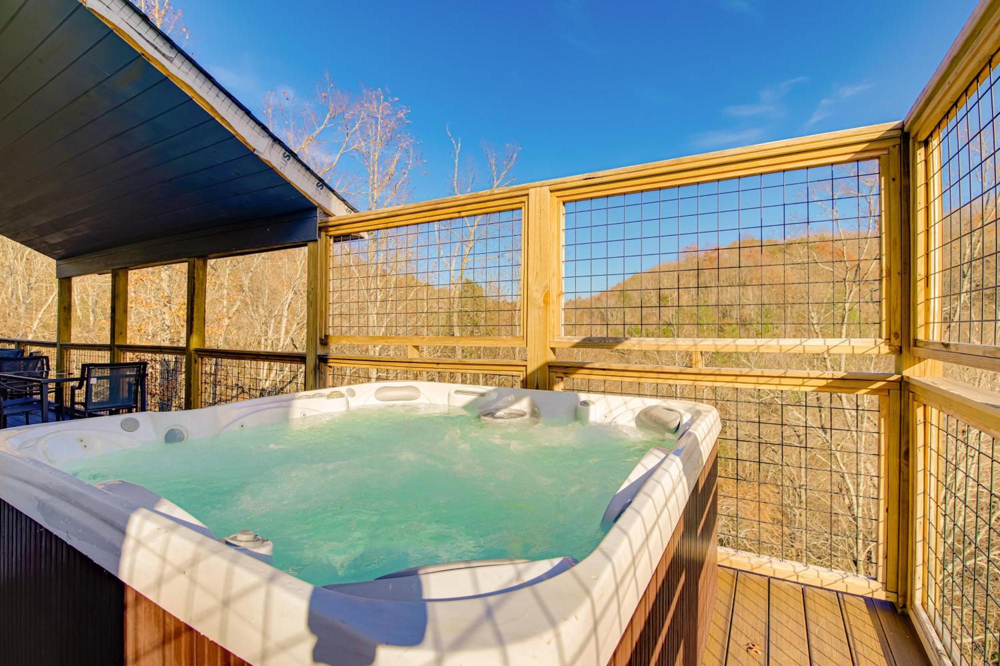 Gatlinburg Cabin With Game Room, Hot Tub And Mtn Views Экстерьер фото