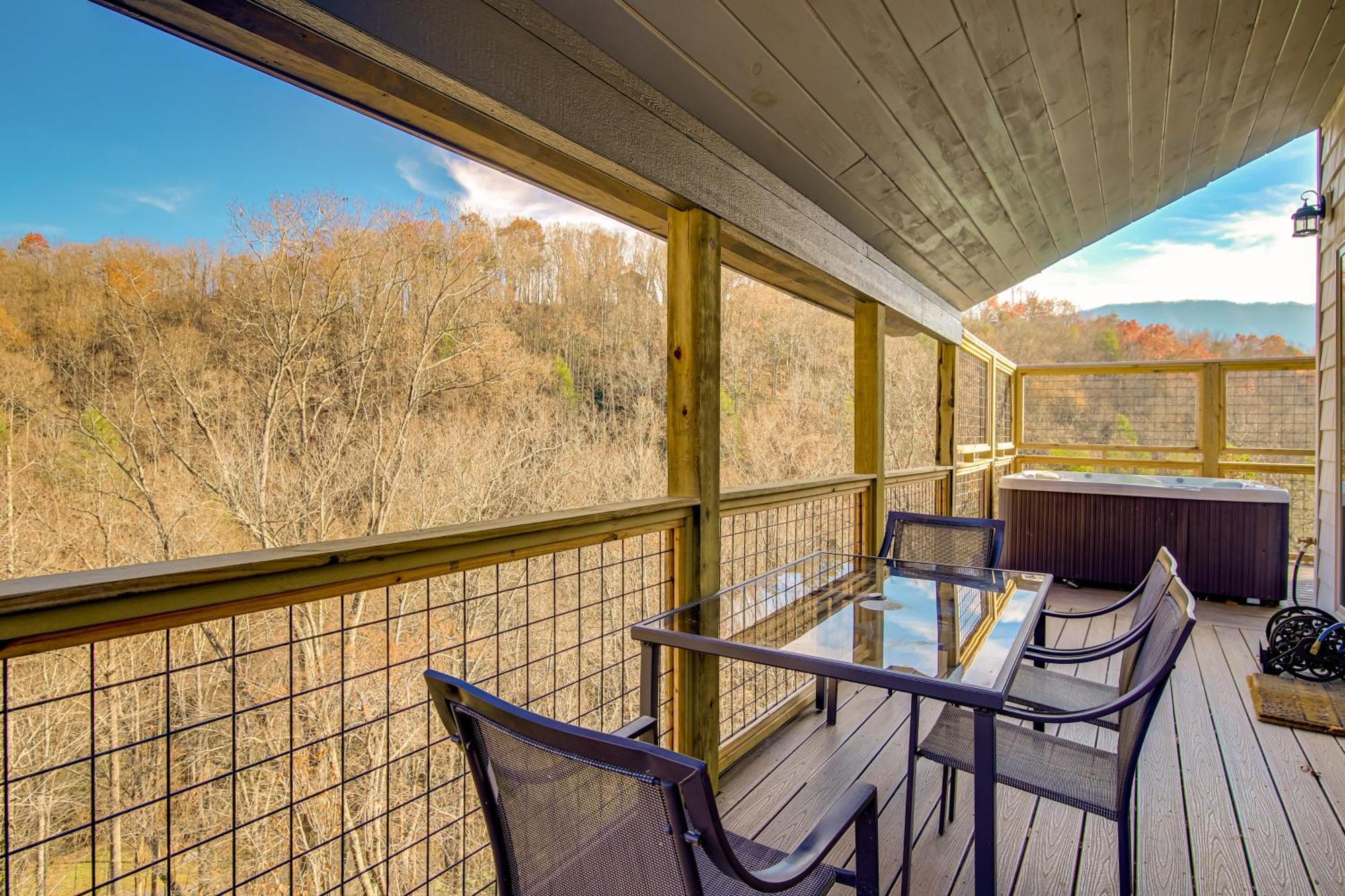 Gatlinburg Cabin With Game Room, Hot Tub And Mtn Views Экстерьер фото