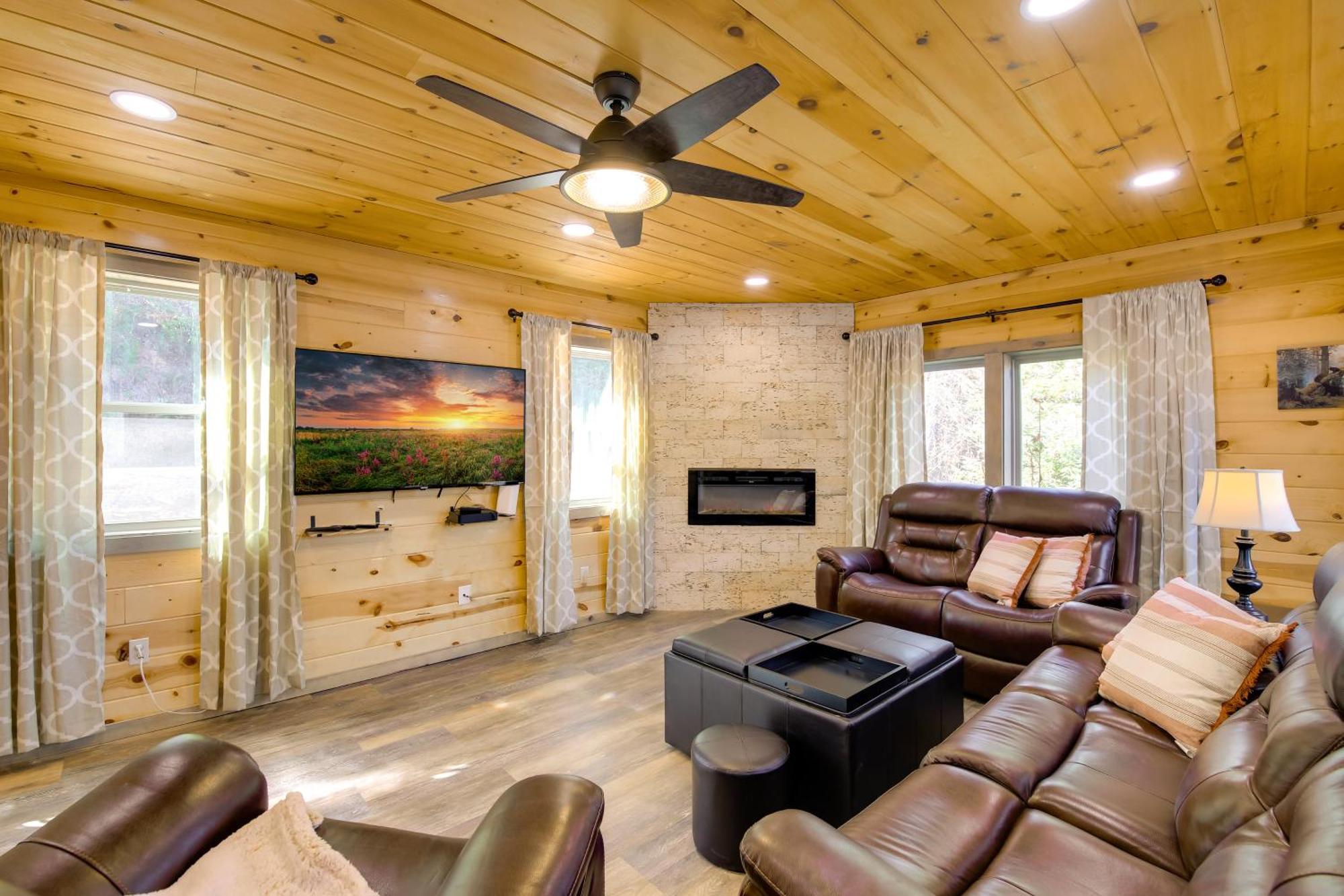 Gatlinburg Cabin With Game Room, Hot Tub And Mtn Views Экстерьер фото